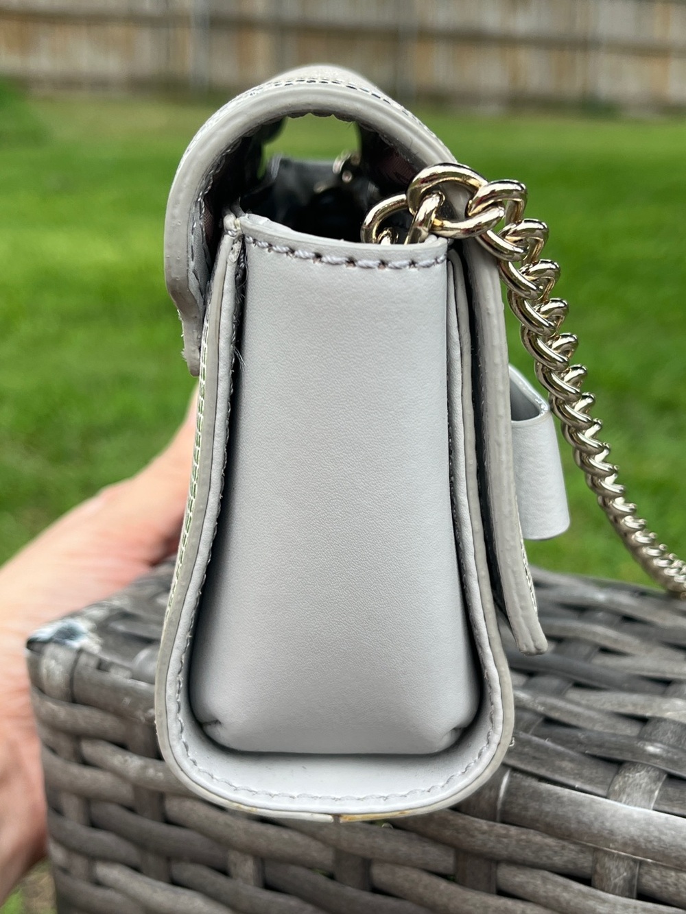 ❌SOLD❌Kate Spade Bag Lillian Monford Park Exotic Clutch Crossbody Bag - Picture 6 of 15